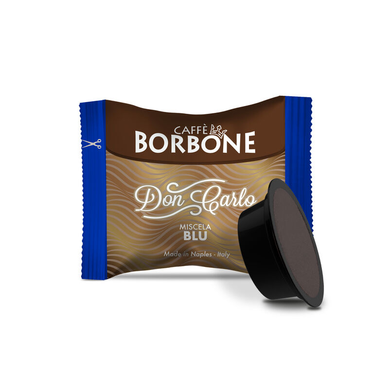 100 Capsule Caffè Borbone Don Carlo Miscela Blu Compatibili Lavazza A Modo Mio