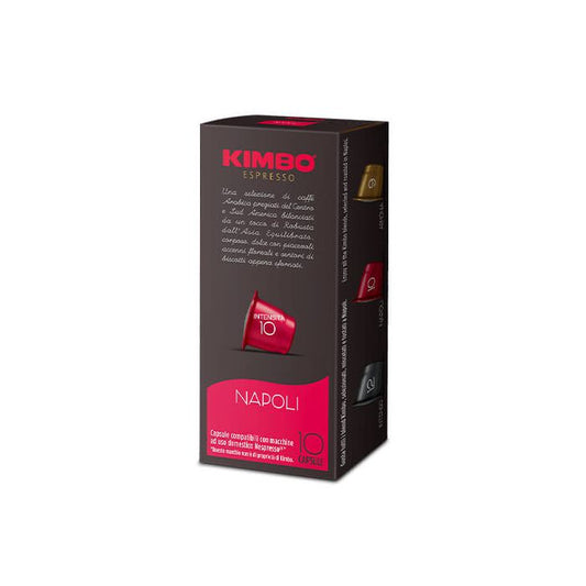 100 Capsule Kimbo Caffè miscela Napoli compatibili Nespresso